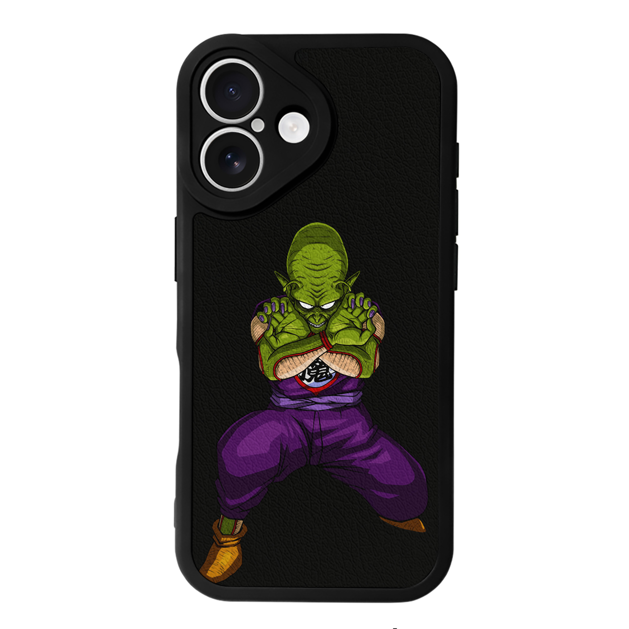 （画像用） ドラゴンボール DRAGON BALL 【iPhone 16シリーズ対応】シリコンスマホケース（レザー調） 材質：シリコン